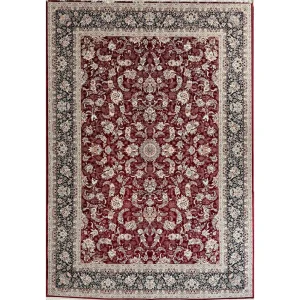 فرش 1200 شانه اکرلیک طرح آوا زمینه لاکی