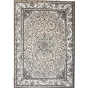 فرش 1200 شانه اکرلیک طرح گلستان زمینه صدفی