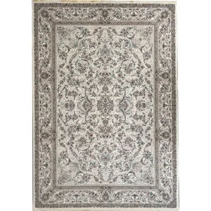 فرش 1200 شانه اکرلیک طرح محتشم زمینه صدفی