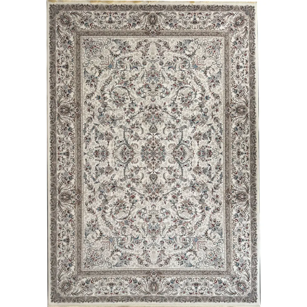 فرش 1200 شانه اکرلیک طرح محتشم زمینه صدفی