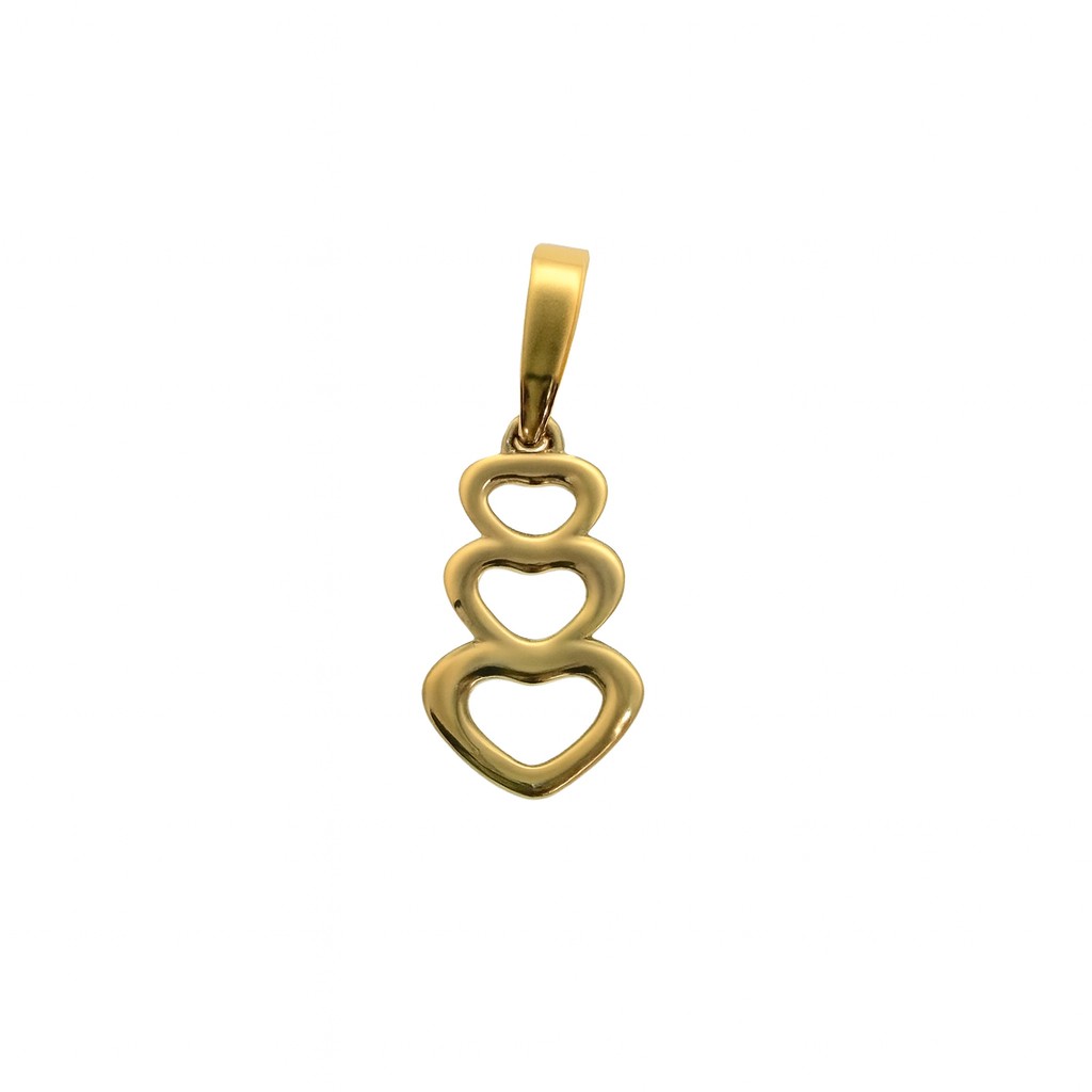 پلاک گردنی طلا مینیمالیست طرح منجوق