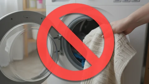 لباس‌های ممنوع در ماشین لباسشویی