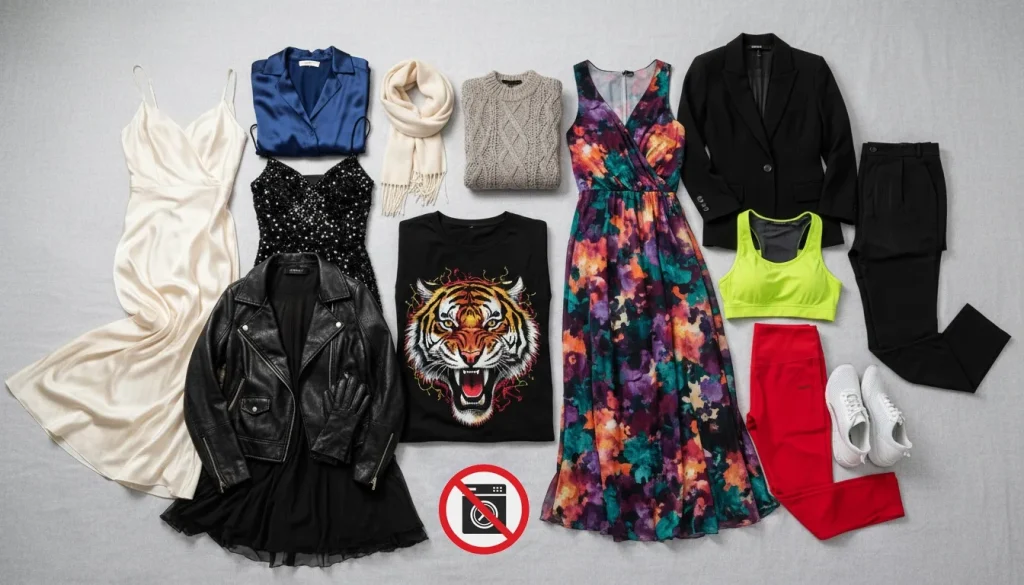 لباس‌های حساس که نباید در ماشین شسته شوند!