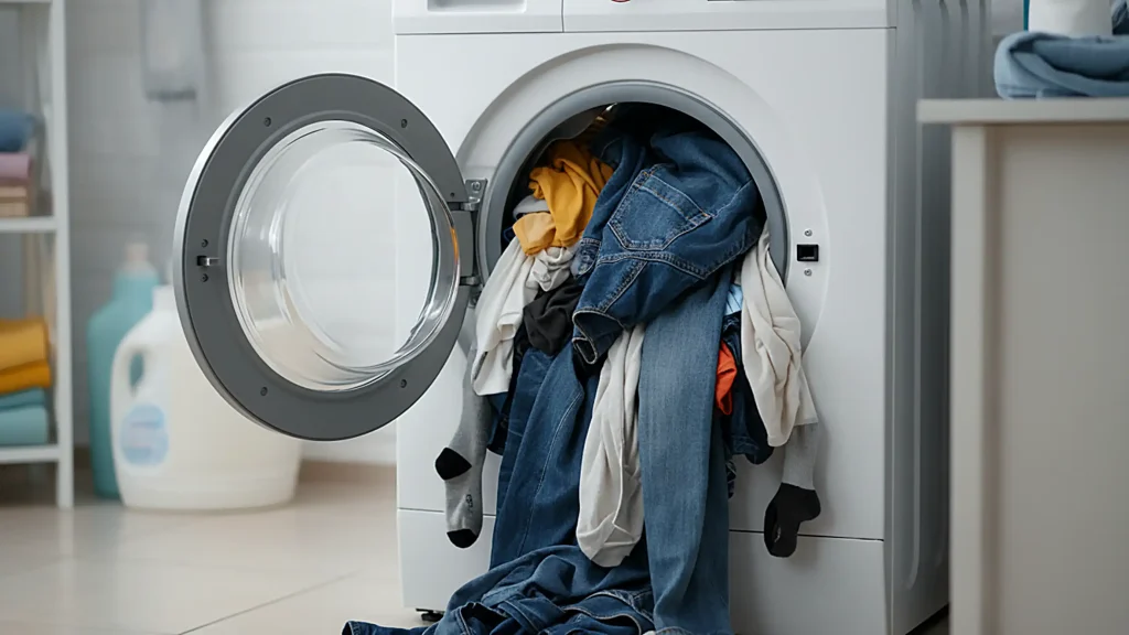 پر کردن بیش از حد و سنگین بودن لباسها