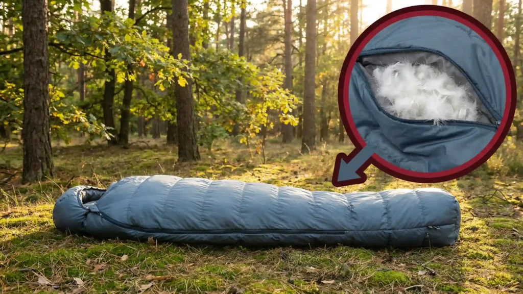 کیسه خواب پَر