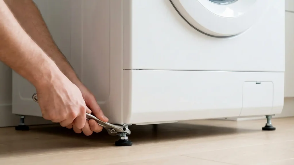 تراز نبودن پایههای ماشین