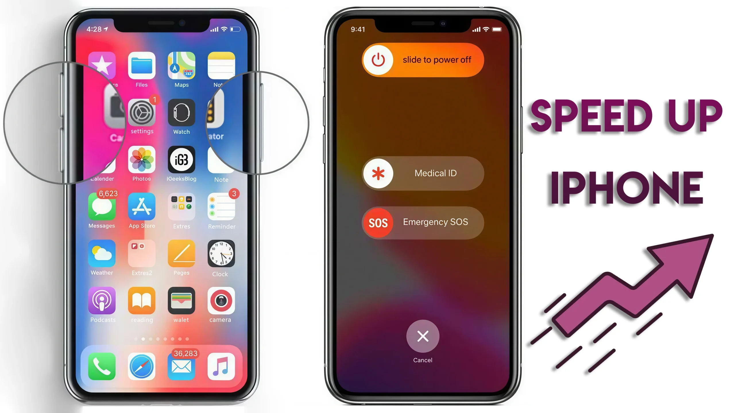 افزایش سرعت عملکرد آیفون