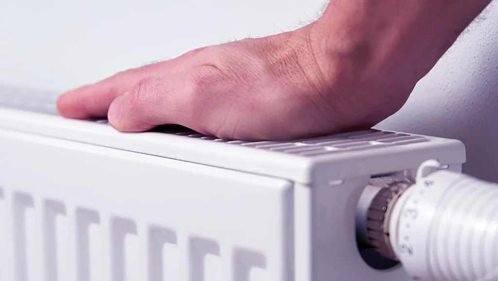 گرم نشدن کامل شوفاژ