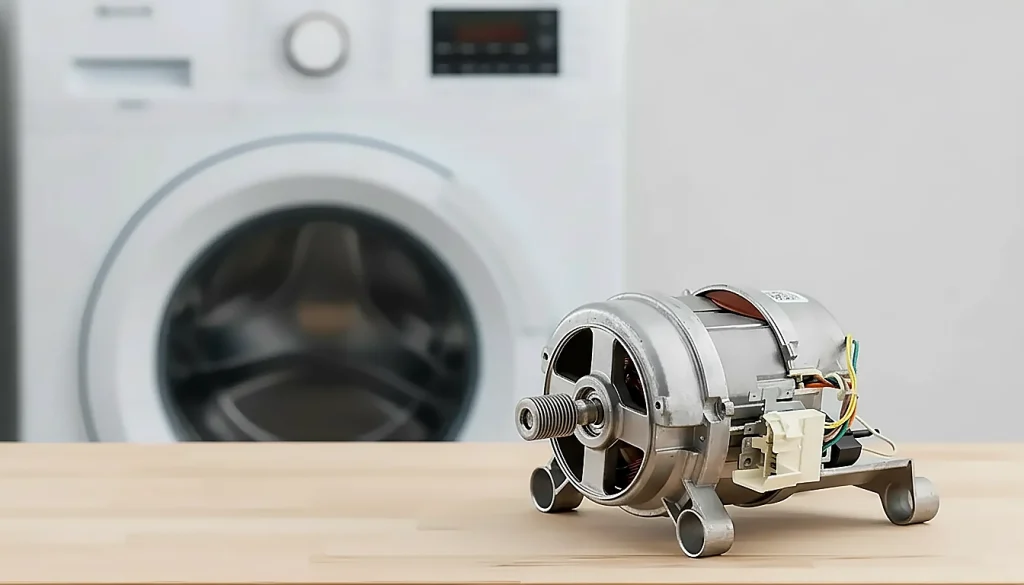 ایراد در موتور ماشین لباسشویی