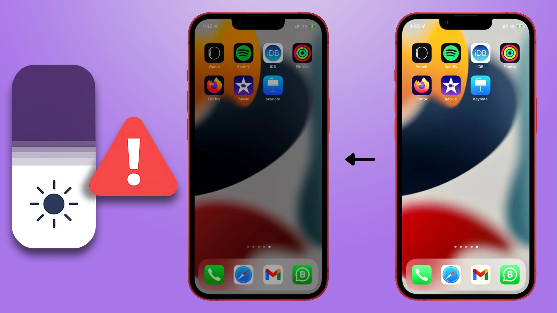 کاهش روشنایی و غیرفعال کردن ویژگیهای غیرضروری