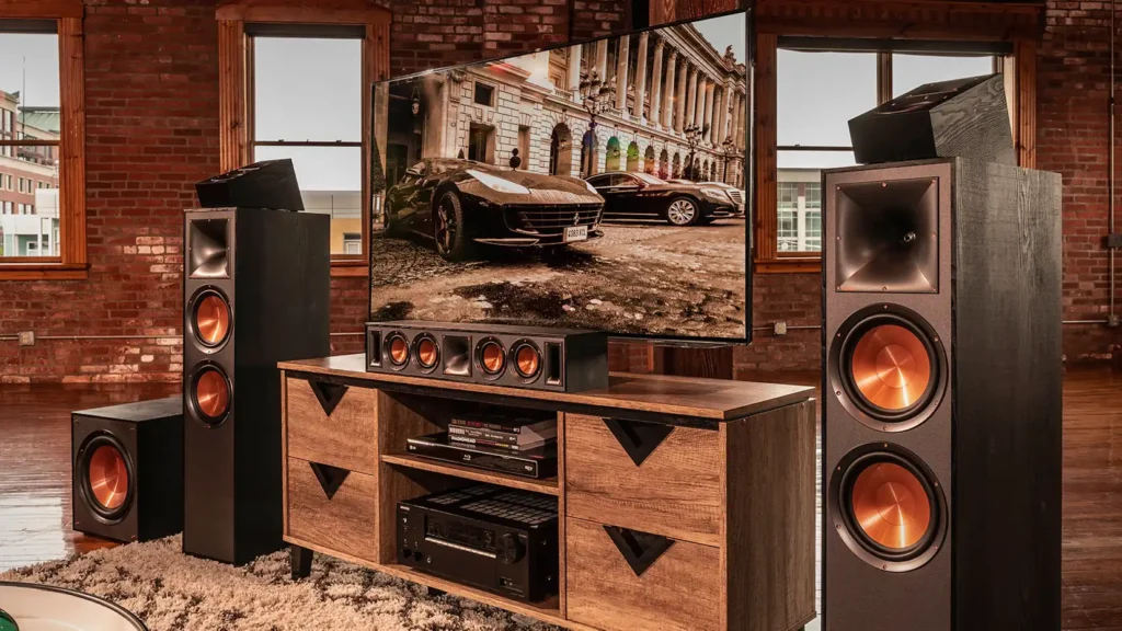 صدا و سیستم صوتی تلویزیون در اتاق خواب