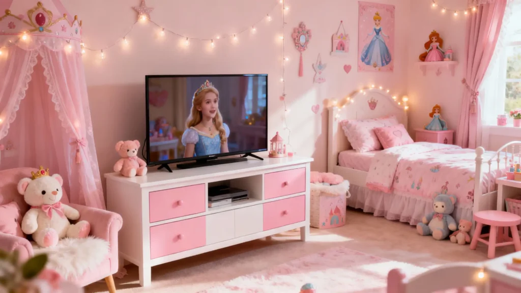 تلویزیون مناسب برای اتاق خواب کودک