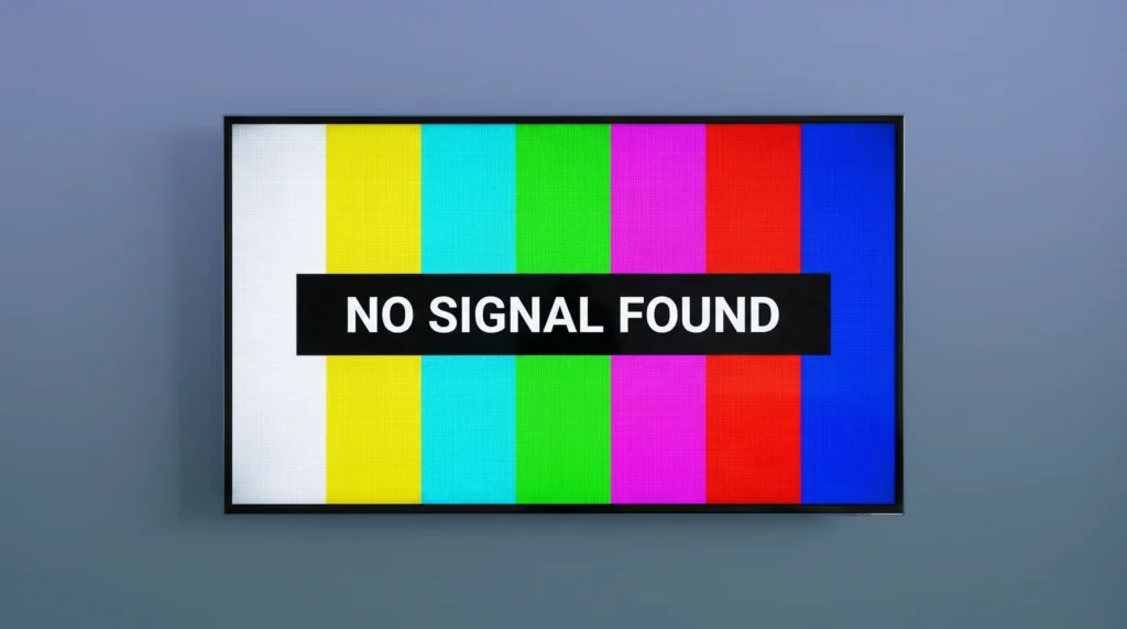 مشکل در آنتن و سیگنال