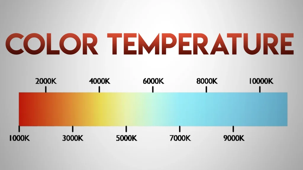 تنظیم دمای رنگ (Color Temperature)