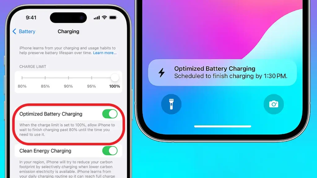 غیرفعال کردن شارژ هوشمند
