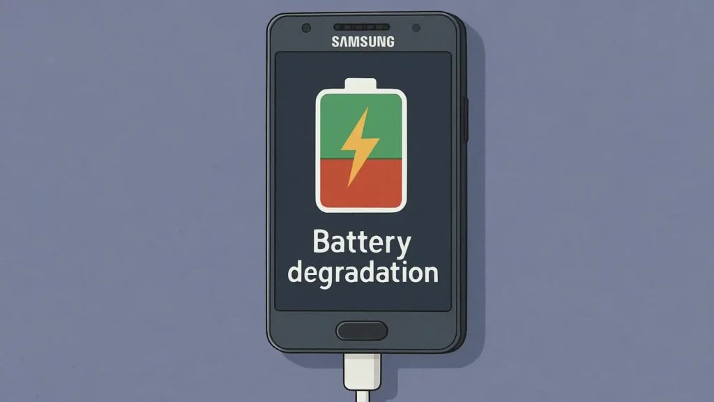 فرسودگی باتری و تأثیر آن بر فست شارژ نشدن گوشی سامسونگ