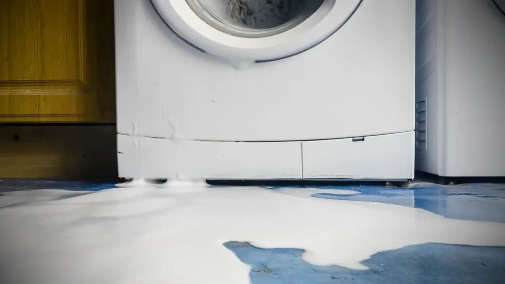 نشتی آب در ماشین لباسشویی