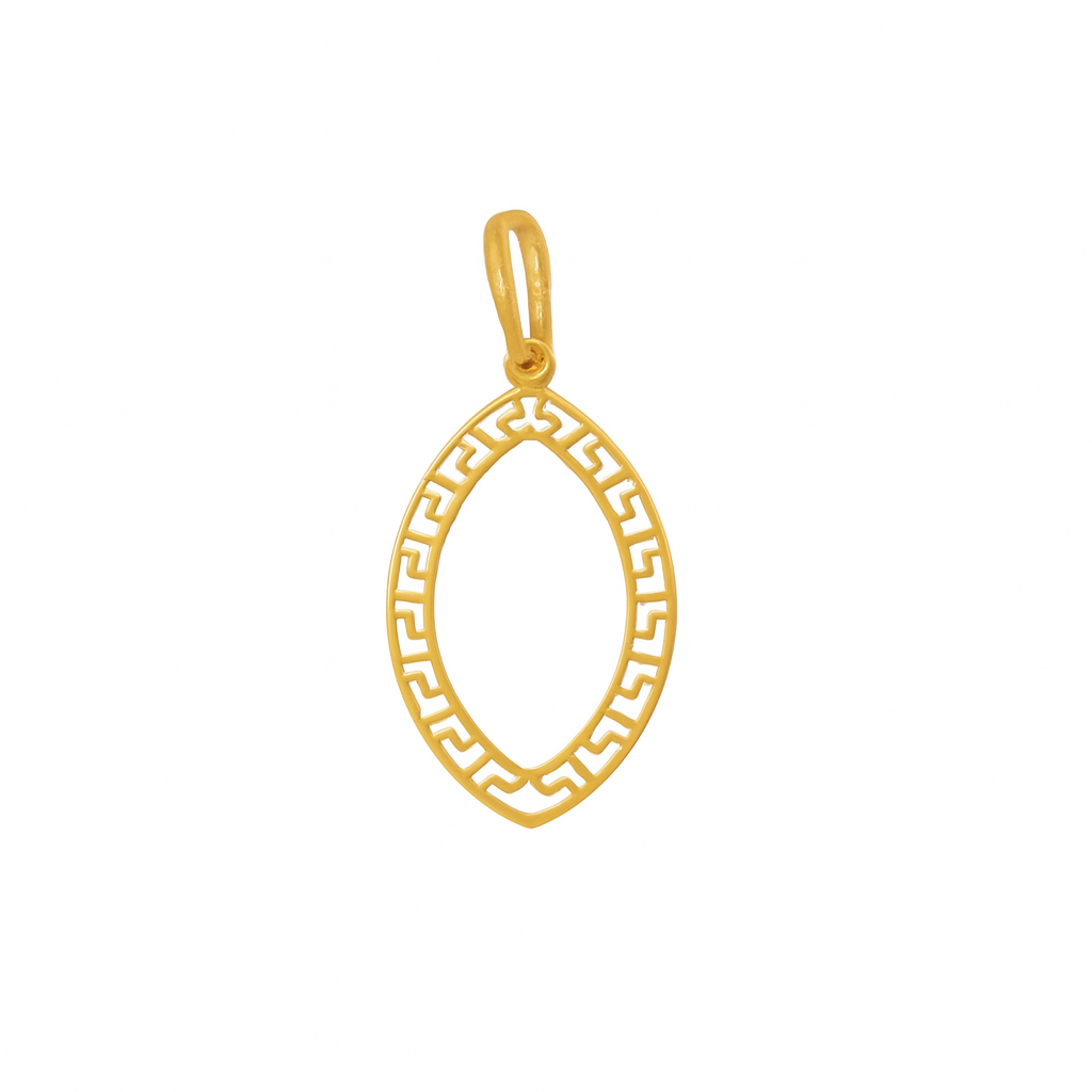 پلاک گردنی طلا مینیمالیست طرح خاتون