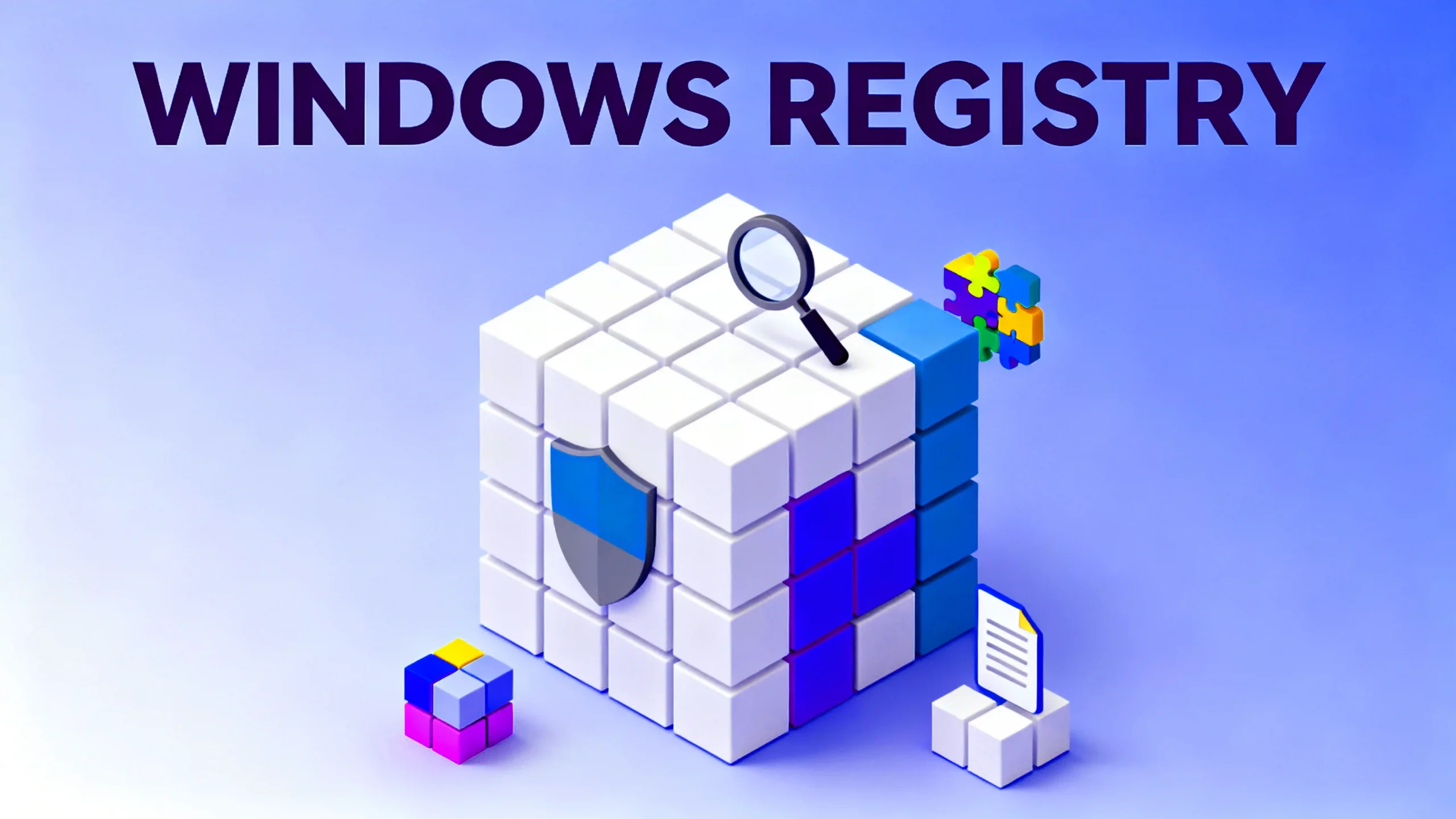 عدم یکپارچه‌سازی و مشکل رجیستری ویندوز