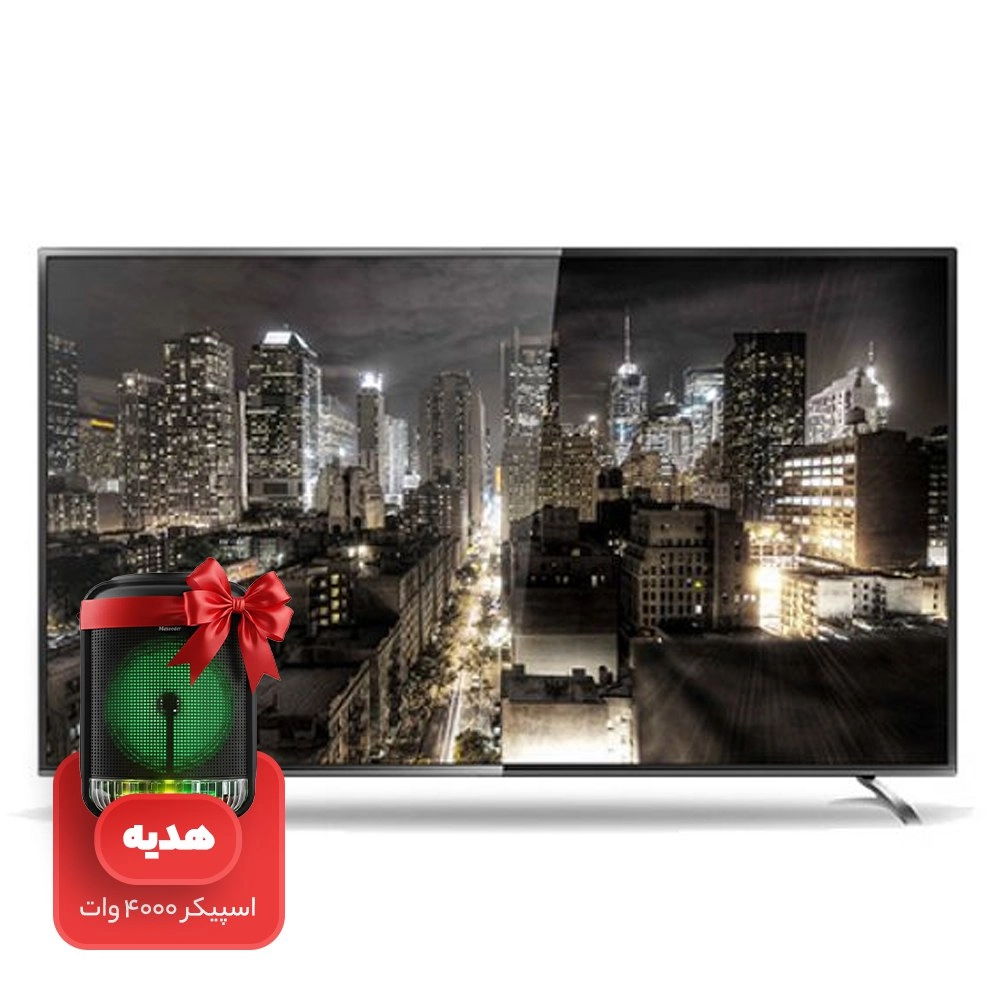 تلویزیون مجیک هوشمند MTC55QBS QLED + هدیه اسپیکر مکسیدر KC805
