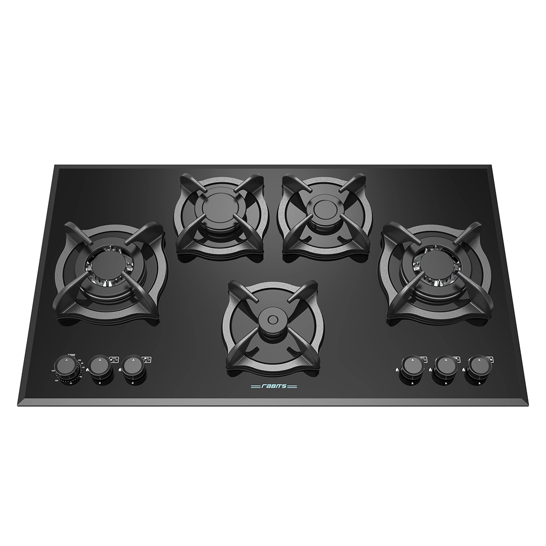 اجاق گاز شیشه ای توکار رابیتس RG-540T تایمردار