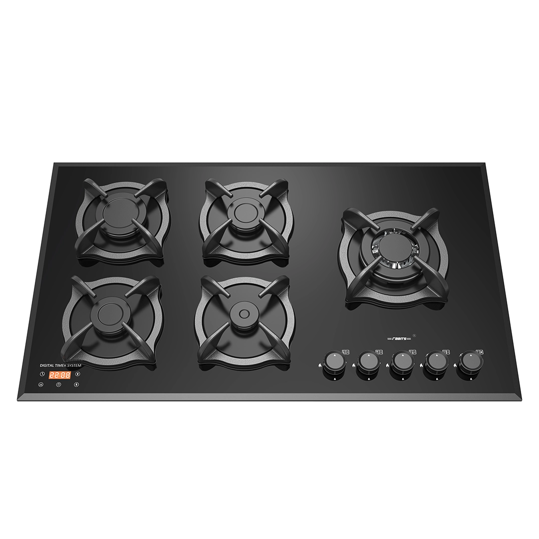 اجاق گاز شیشه ای توکار رابیتس RG-546D دیجیتال