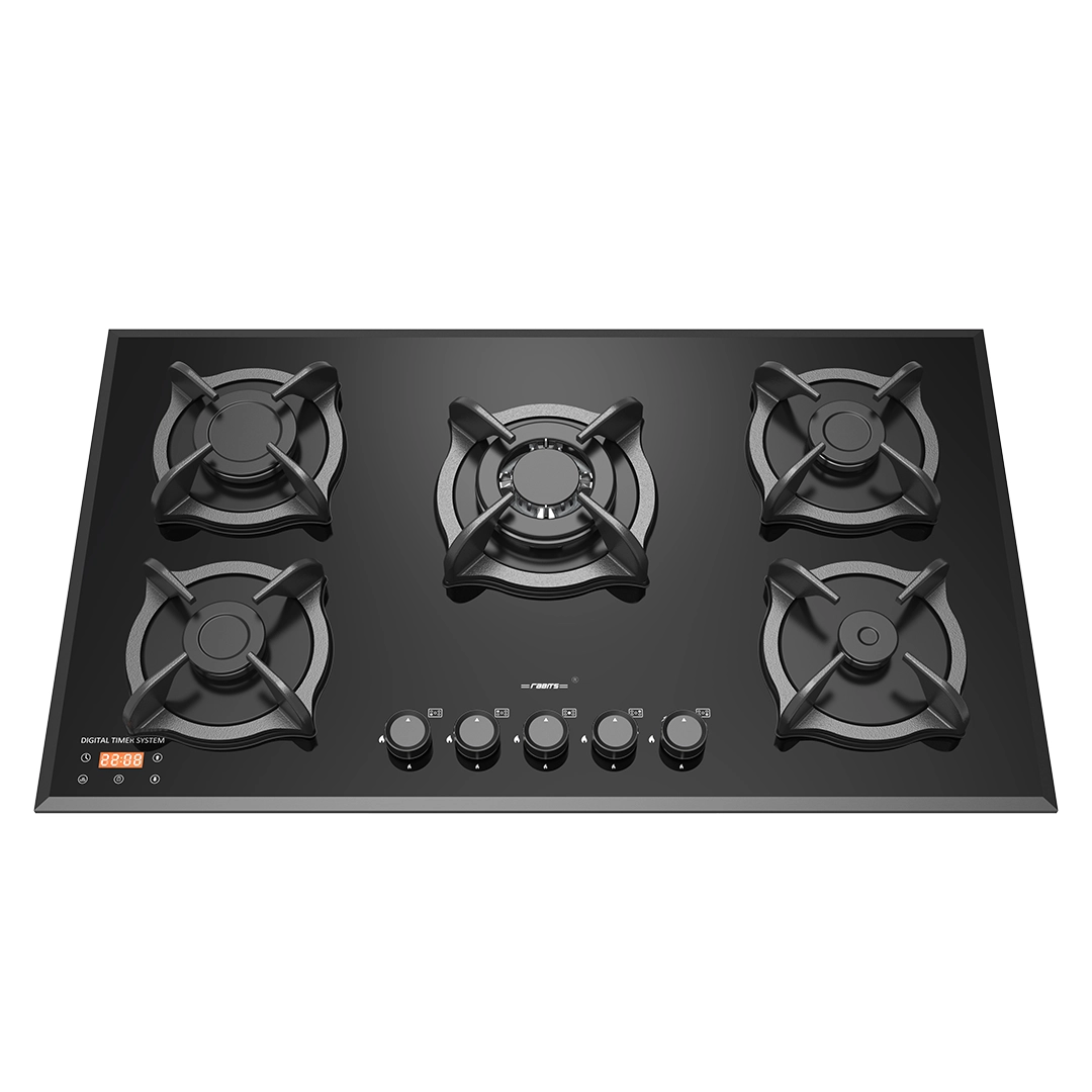 اجاق گاز شیشه ای توکار رابیتس RG-547D دیجیتال