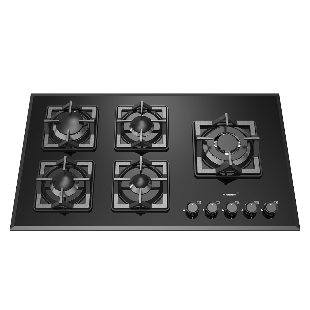 اجاق گاز شیشه ای توکار رابیتس RG-562P سرشعله هرمی