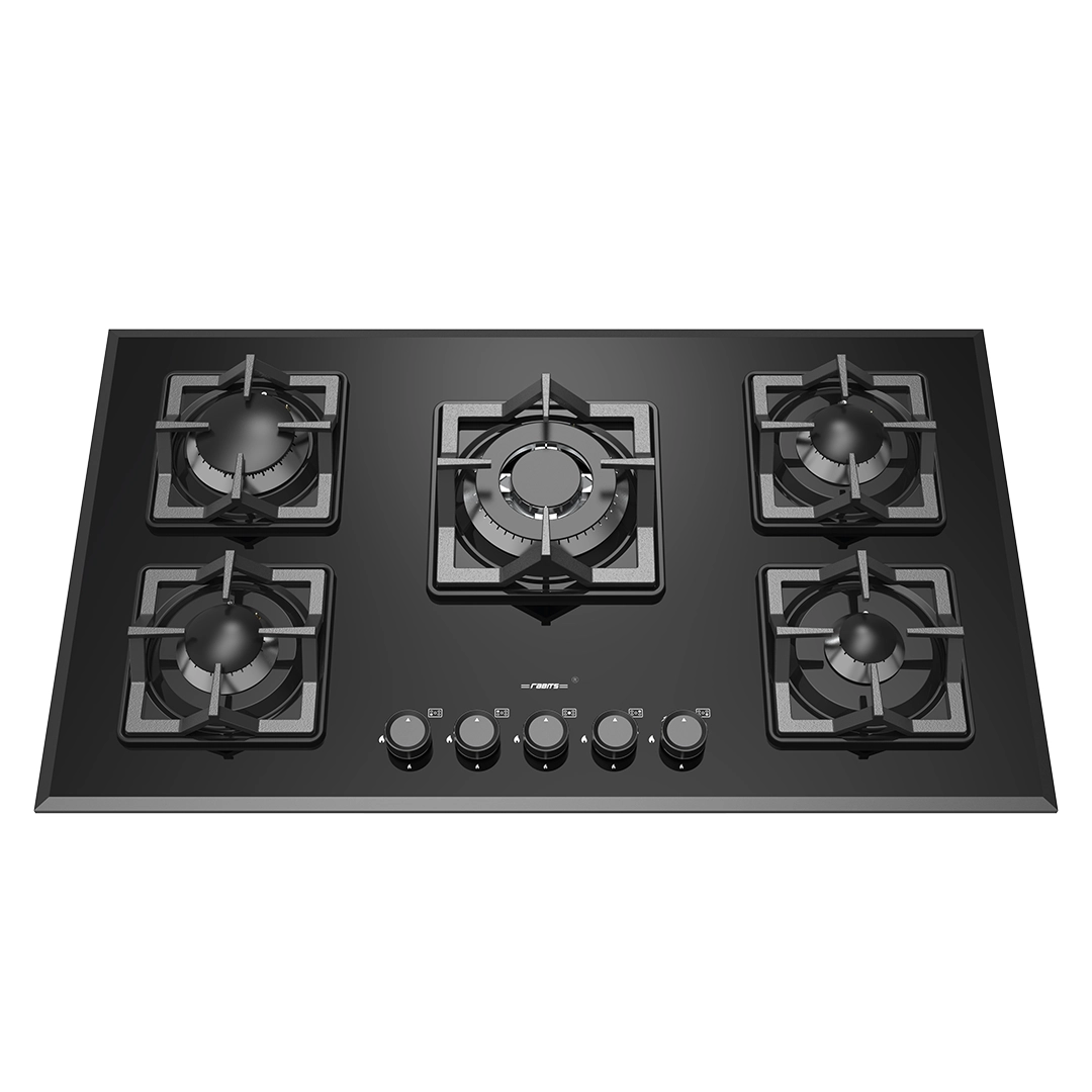 اجاق گاز شیشه ای توکار رابیتس RG-563P سرشعله هرمی