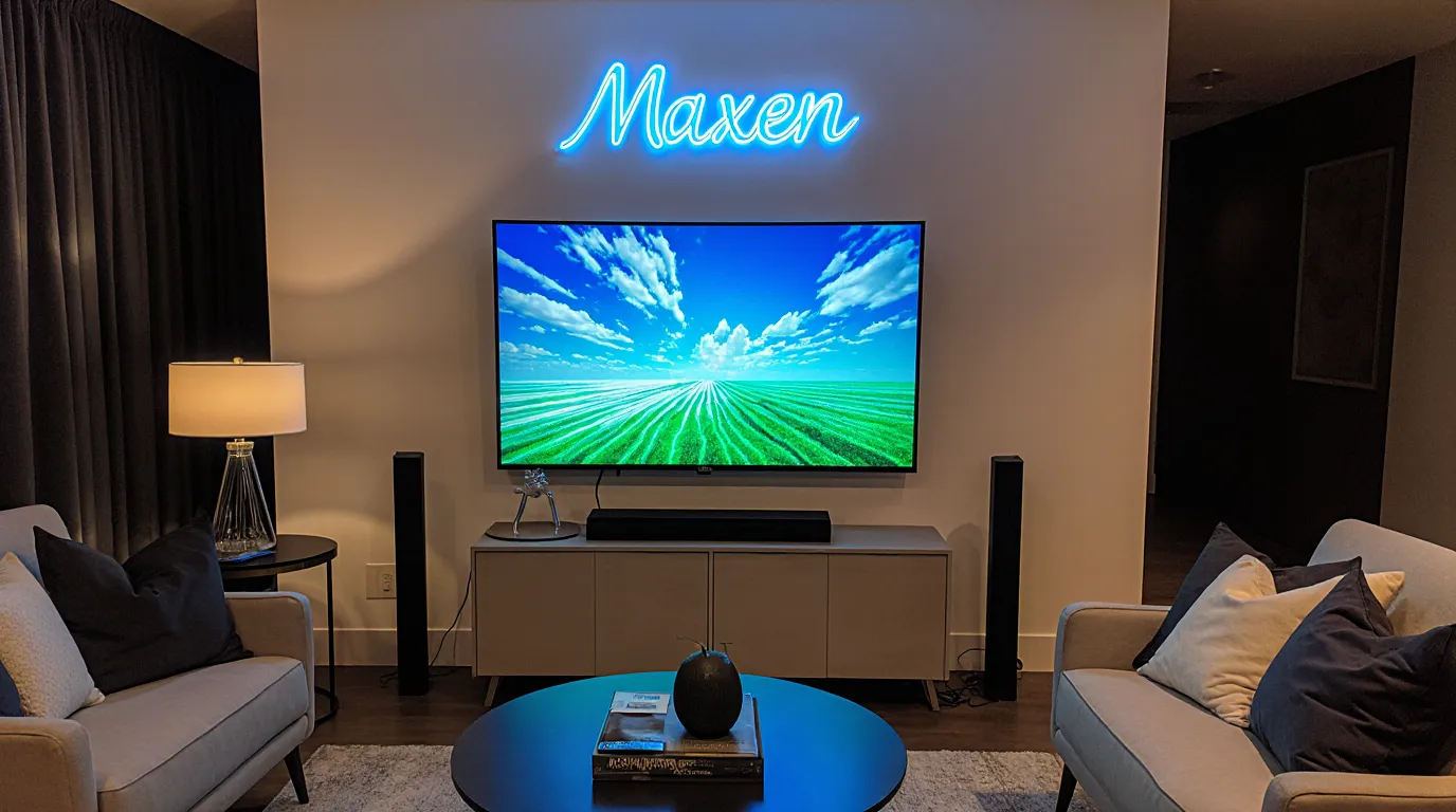 کیفیت تصویر و امکانات تلویزیون‌ مکسن