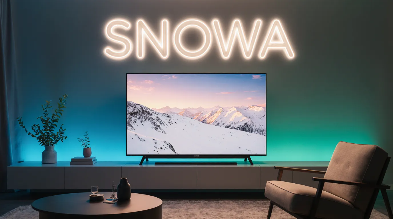 تصویری از تلویزیون اسنوا