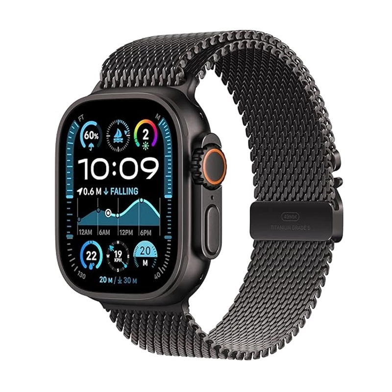 ساعت هوشمند 49 میلی متری اپل Ultra 2 با بند Milanese Loop