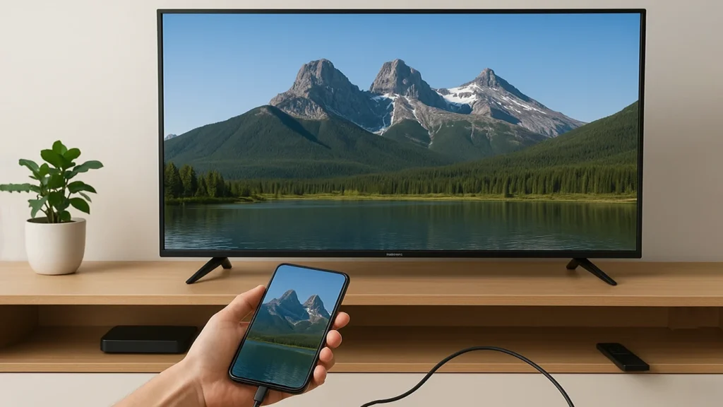 وصل کردن گوشی سامسونگ به تلویزیون دوو