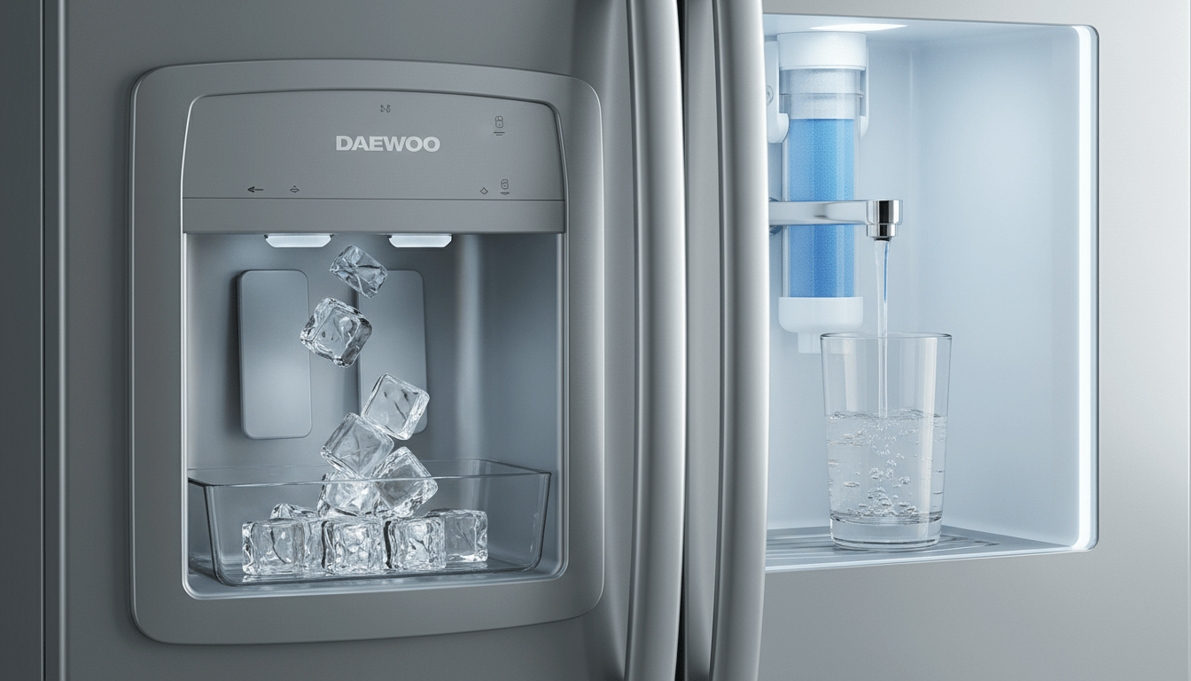 یخ ساز یخچال و فریزر دوو Prime 2DR IOT SXi20-31