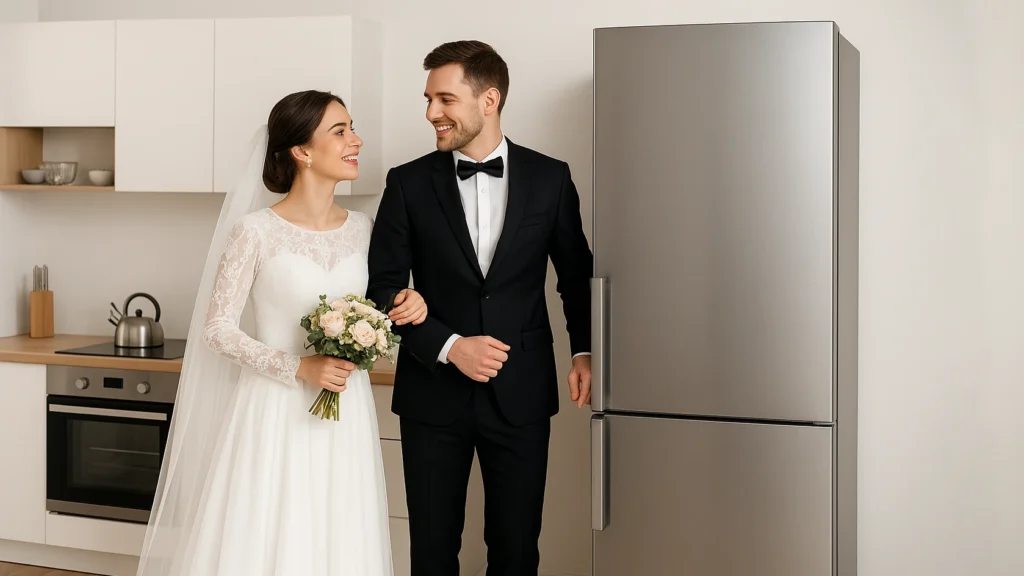 یخچال برای عروس و جهیزیه