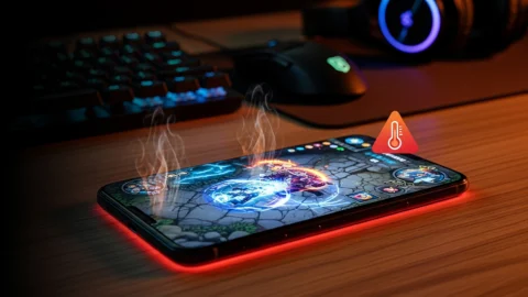 خنک کردن گوشی