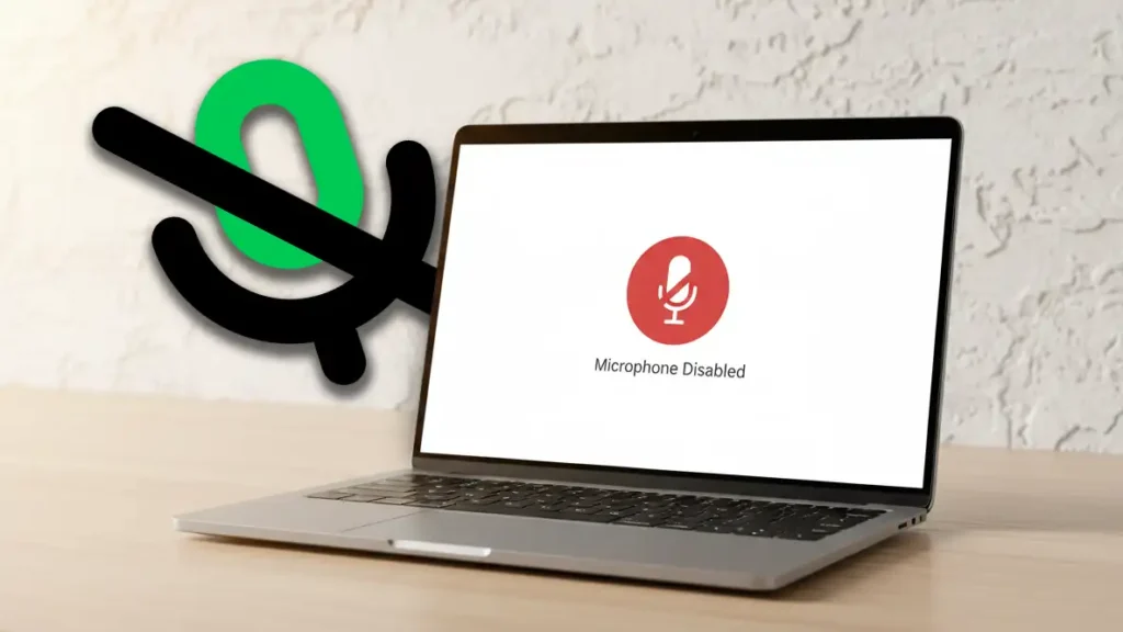 فعال‌سازی میکروفون لپ تاپ