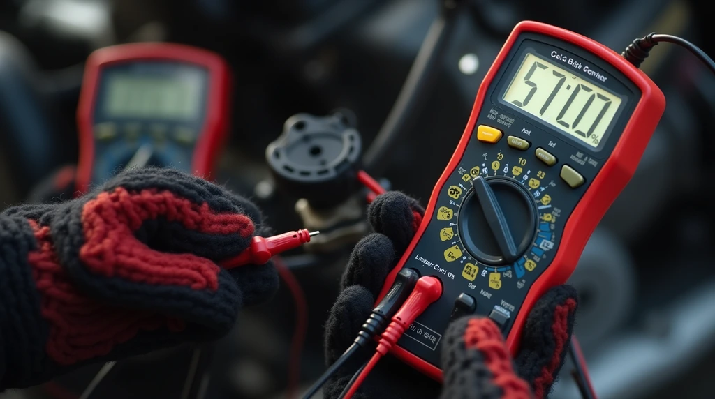 تست سلامت بوبین با اهم متر