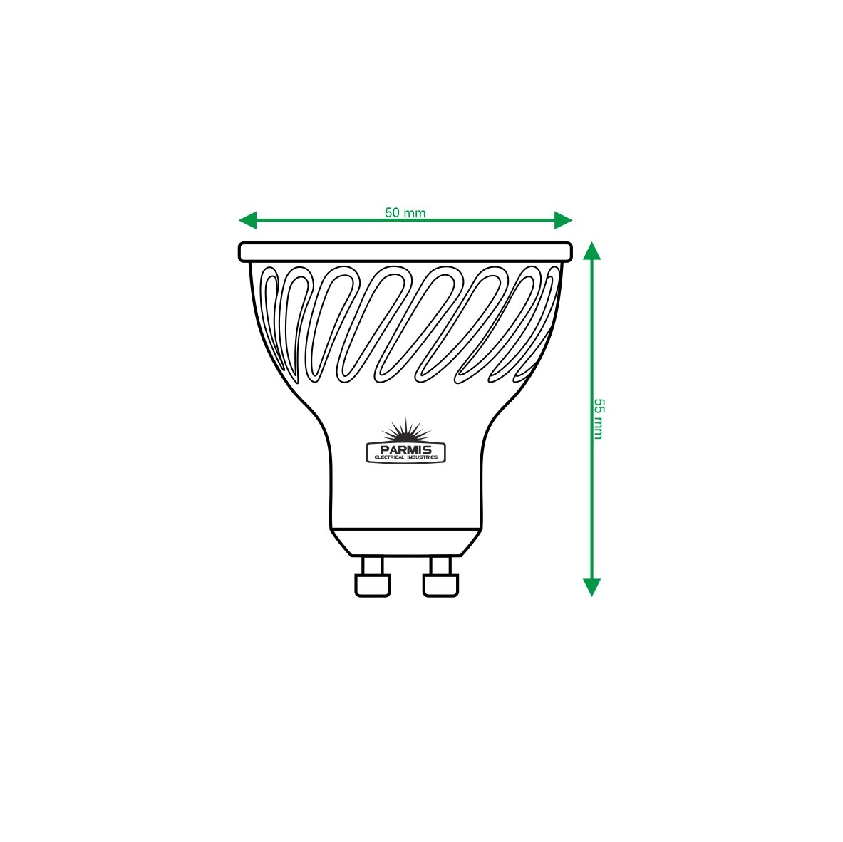 هالوژن LED استارتی نورمتمرکز 7W