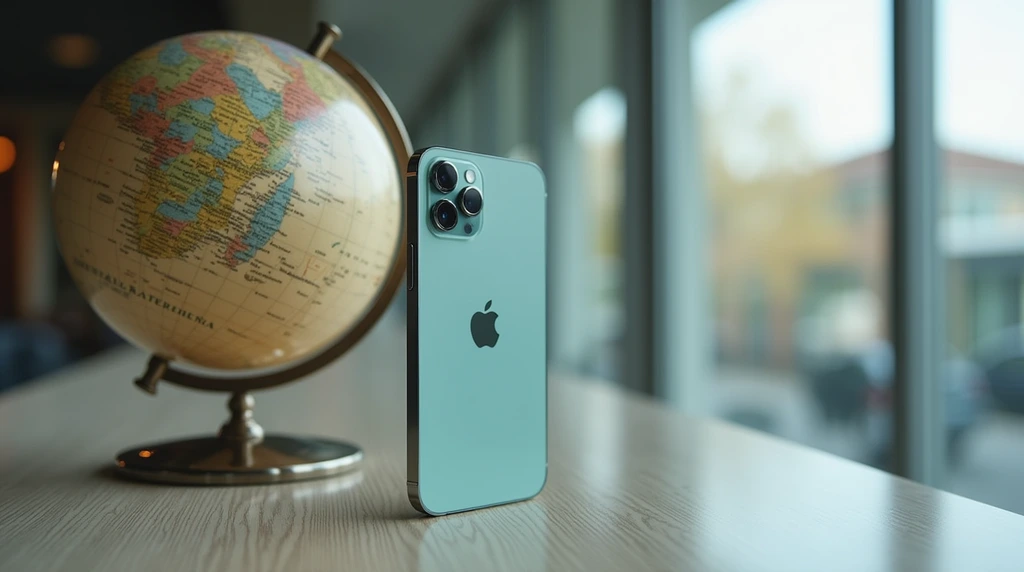 تصویری از پارت نامبرهای مناطق مختلف برای آیفون