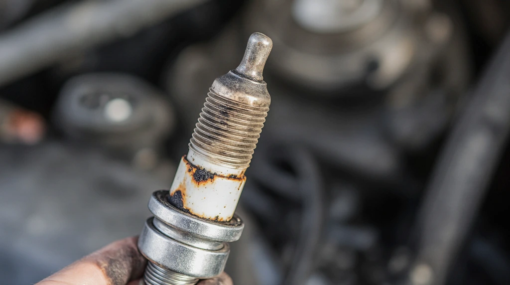 چرا موتور سیکلت شمع می‌سوزاند