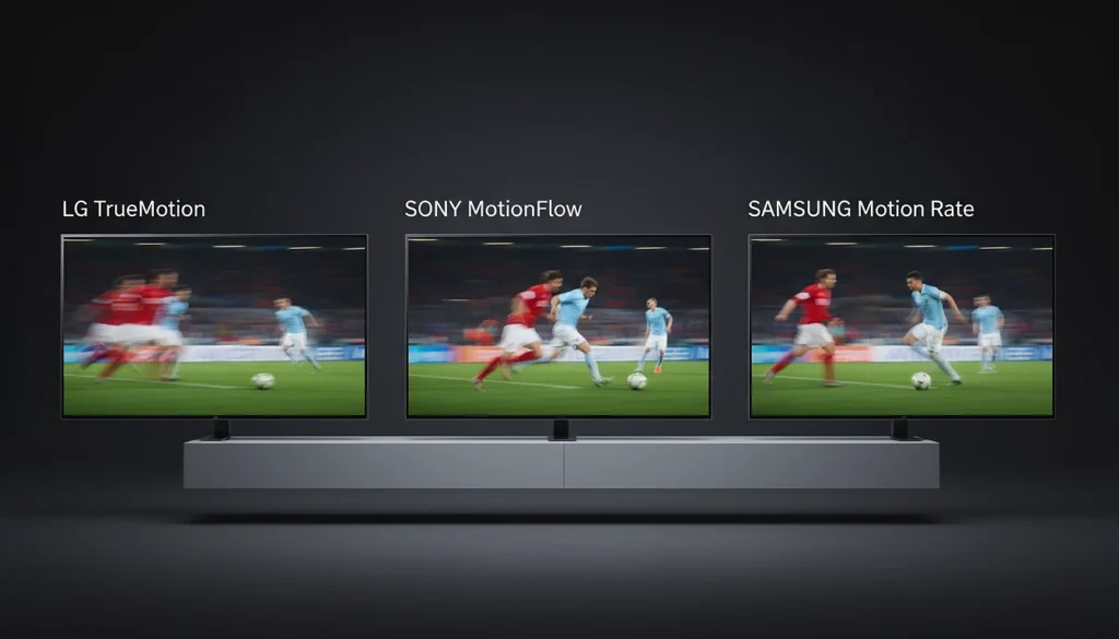 مقایسه TrueMotion، MotionFlow و Motion Rate