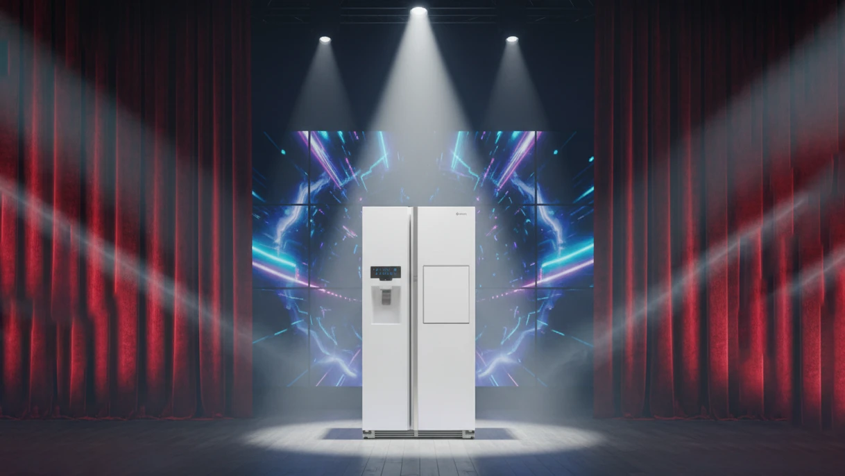 یخچال فریزر ساید اسنوا S2Di-L310