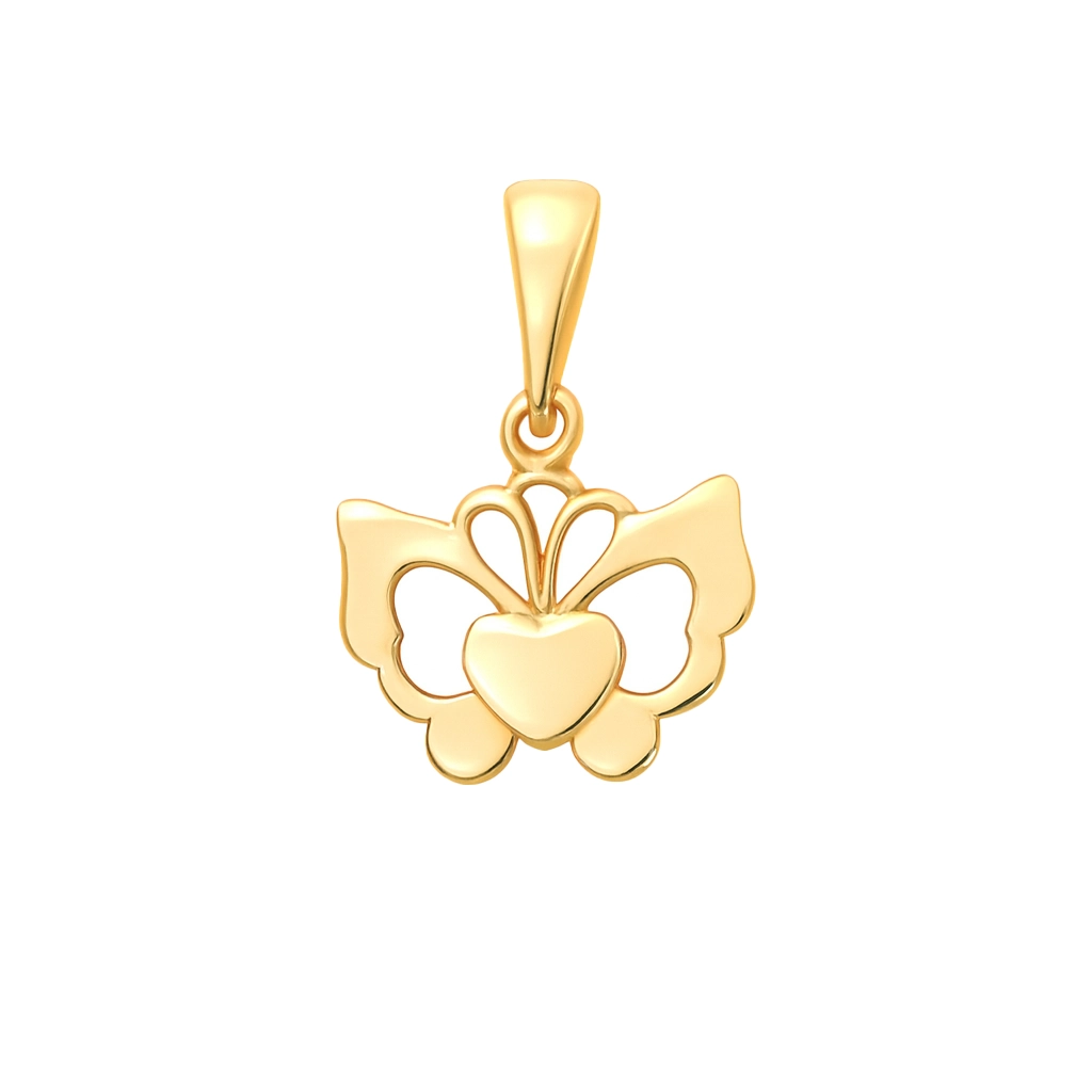 پاک گردنی طلا مینیمالیست طرح نغمه پروانه