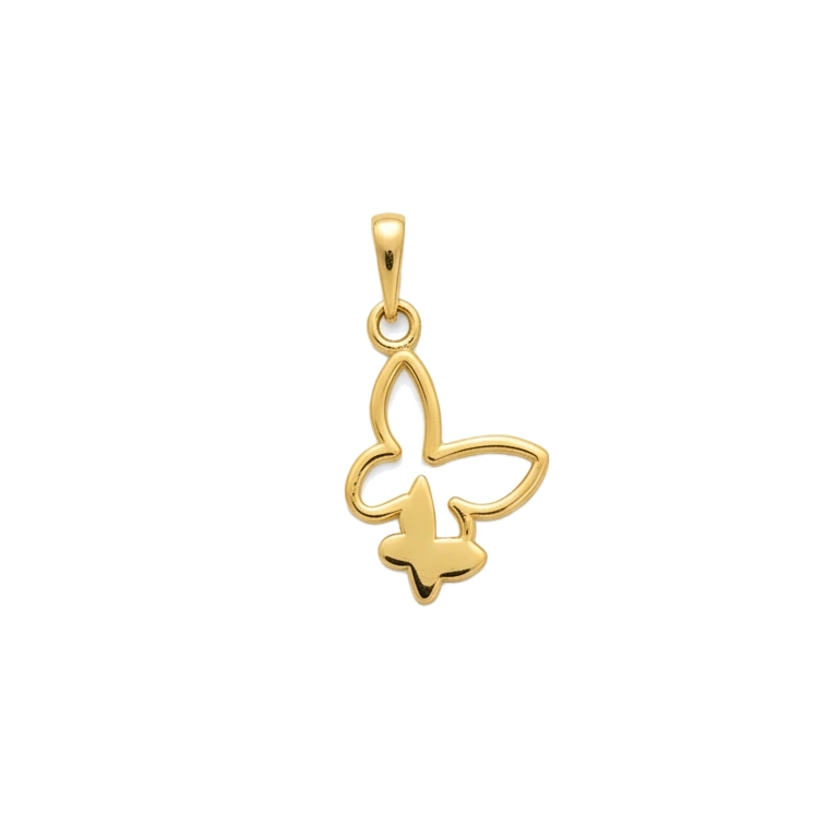 پلاک گردنی طلا مینیمالیست طرح رها