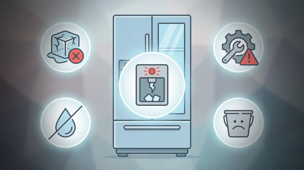 خرابی یخساز یخچال