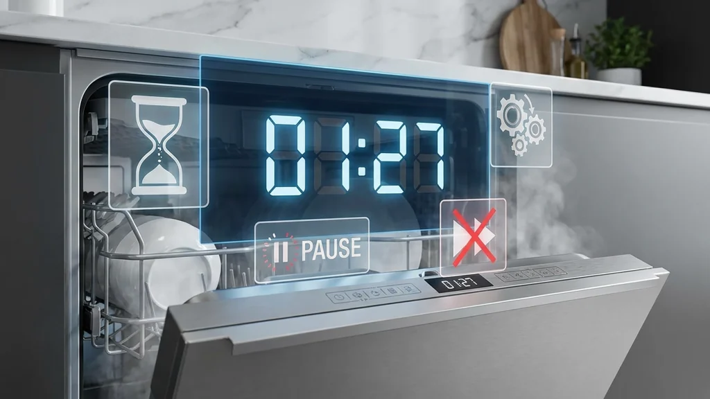 علت جلو نرفتن تایمر ظرفشویی
