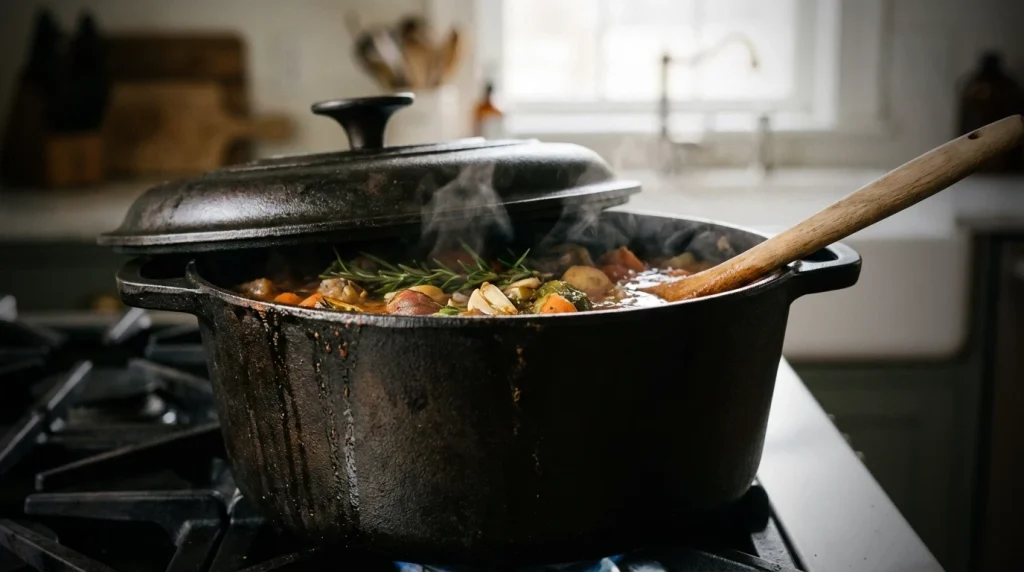 قابلمه چدن: ترکیب سلامت، دوام و پخت حرفهای