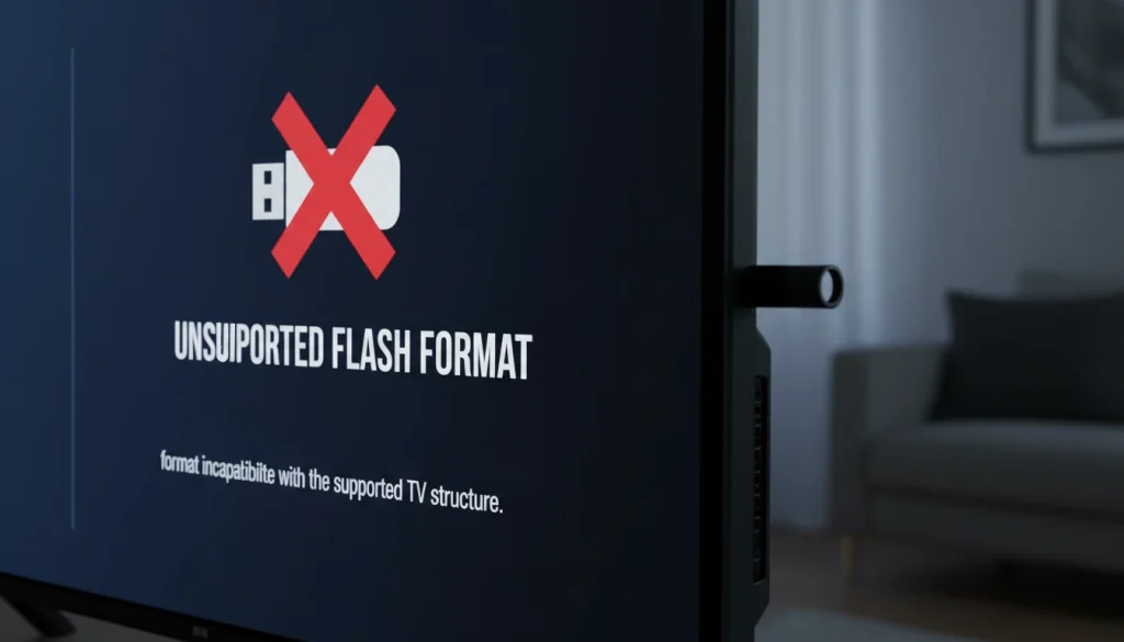 فرمت نامناسب فلش