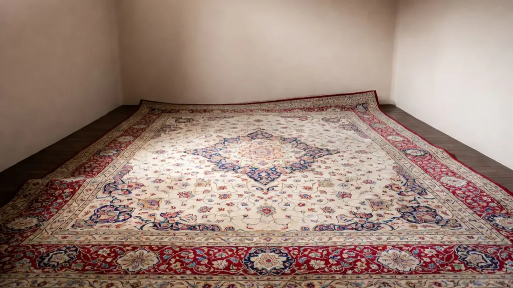 تناسب ابعاد فرش با اندازه فضا